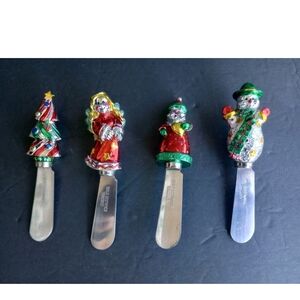 Spreadables Gourmet Spreaders by Cardinal Inc. -Christmas Theme 4 Pack